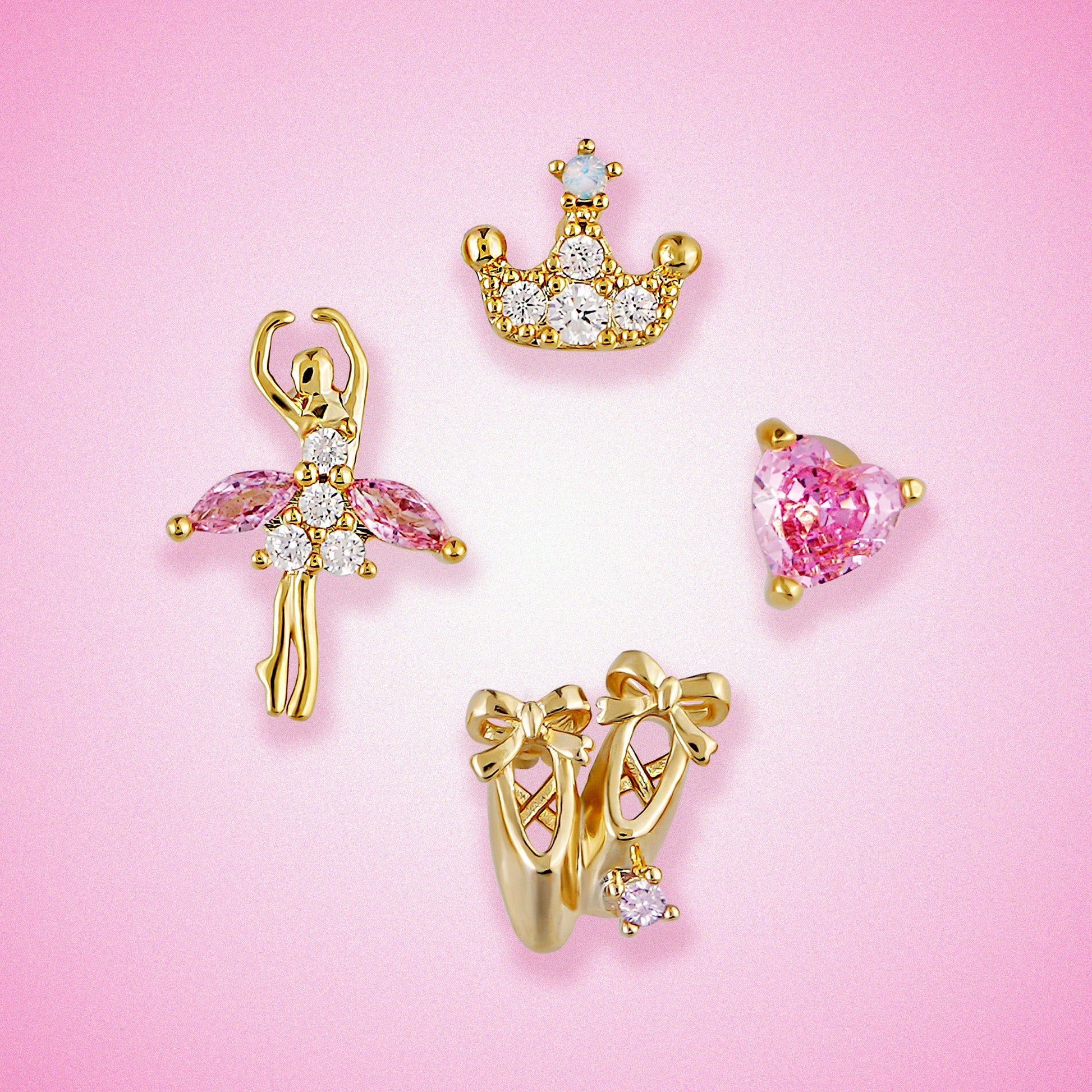 Dancing Princess Earring Set - Sparkle Crew