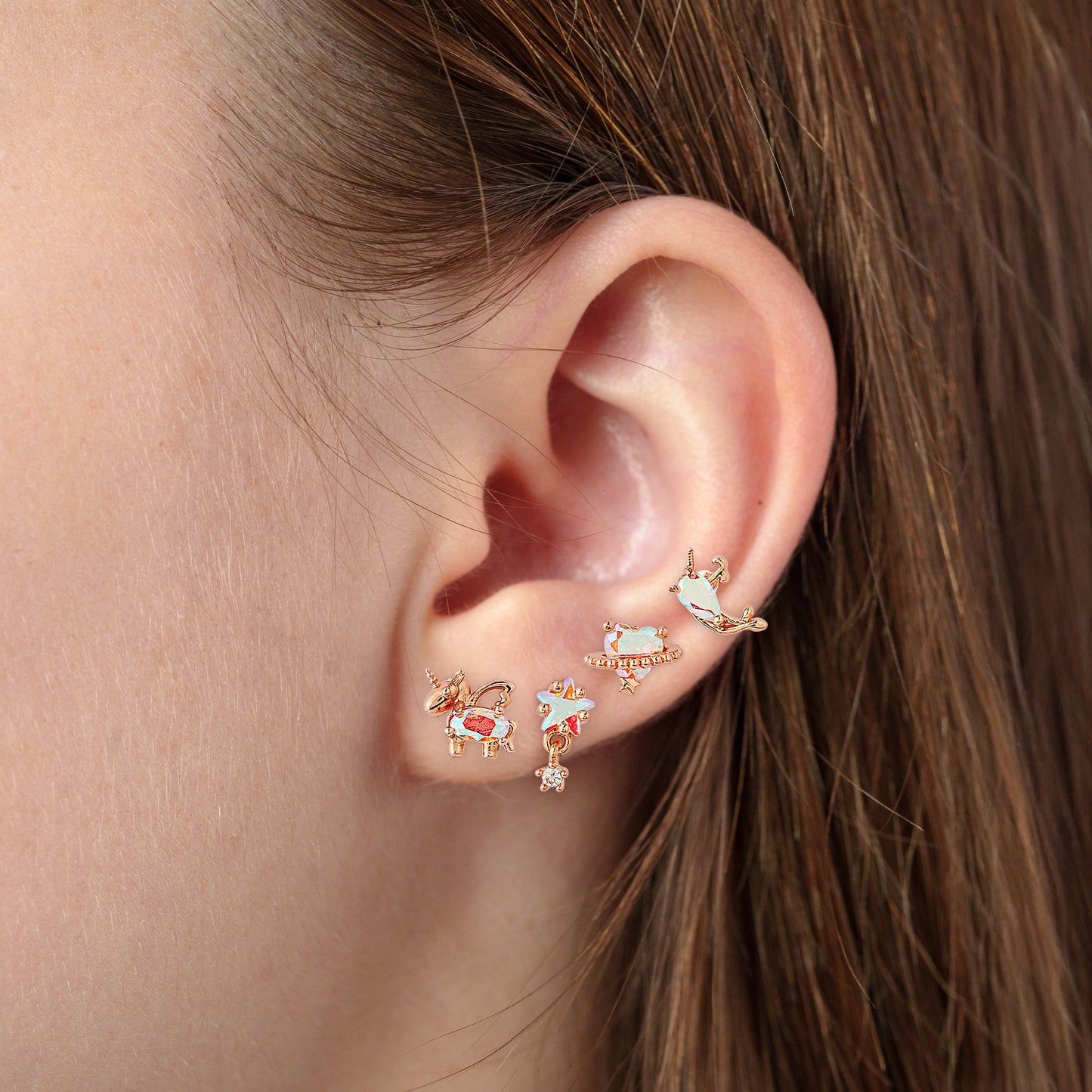 Mythical Creatures Earring Set