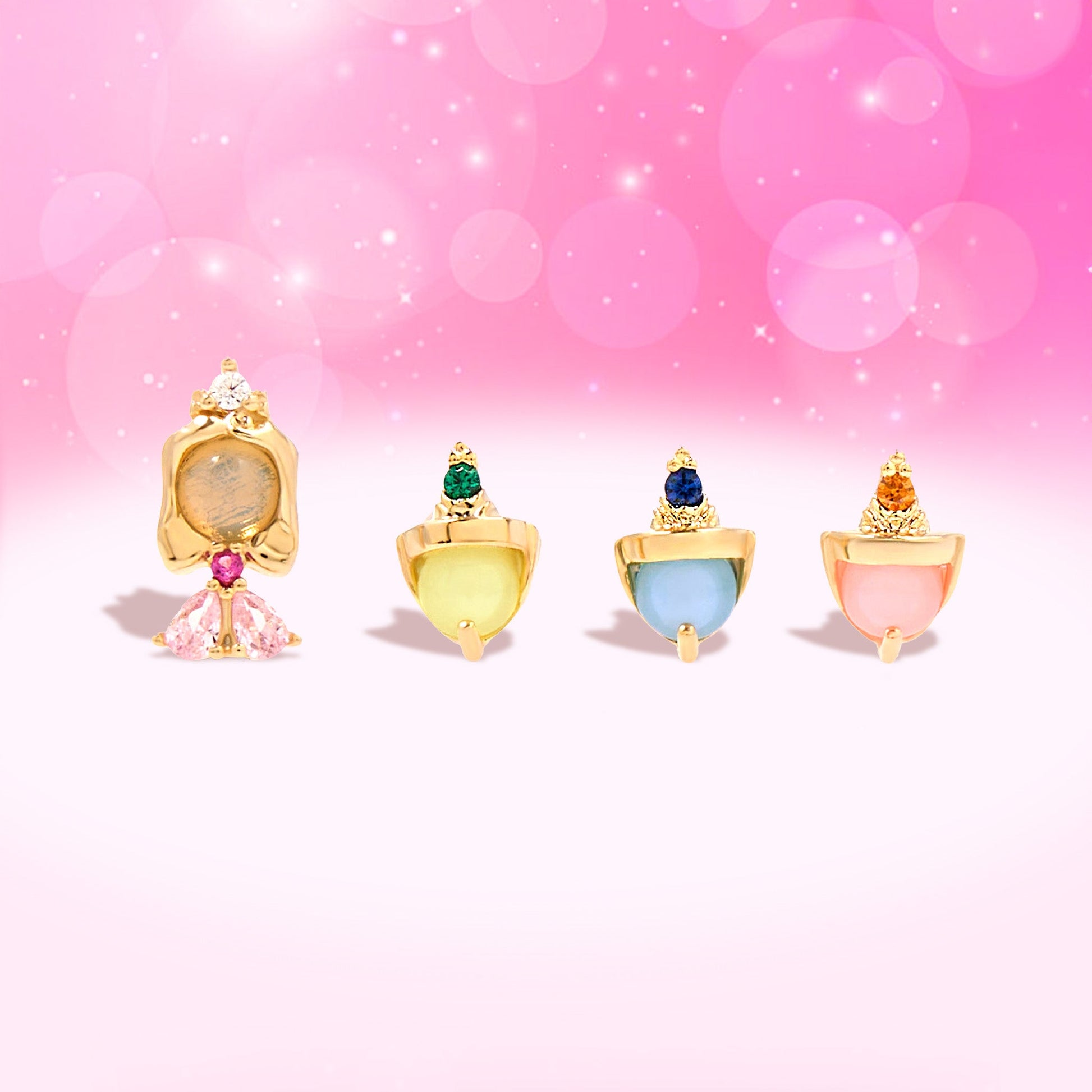 Sleeping Beauty Earring Set - Sparkle Crew